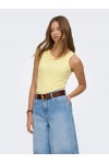 ONLY VAL 2-WAY TANK TOP JRS NOOS SUNLIGHT 15371705
