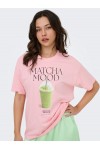 ONLY VIVVI S/S LOVELY TOP JRS ROMANCE ROSE 15346761
