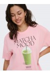ONLY VIVVI S/S LOVELY TOP JRS ROMANCE ROSE 15346761