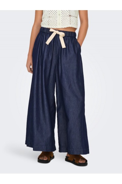 ONLY BEA HW WIDE PALAZZO ANKLE DNM NOOS DARK BLUE DENIM 15344333