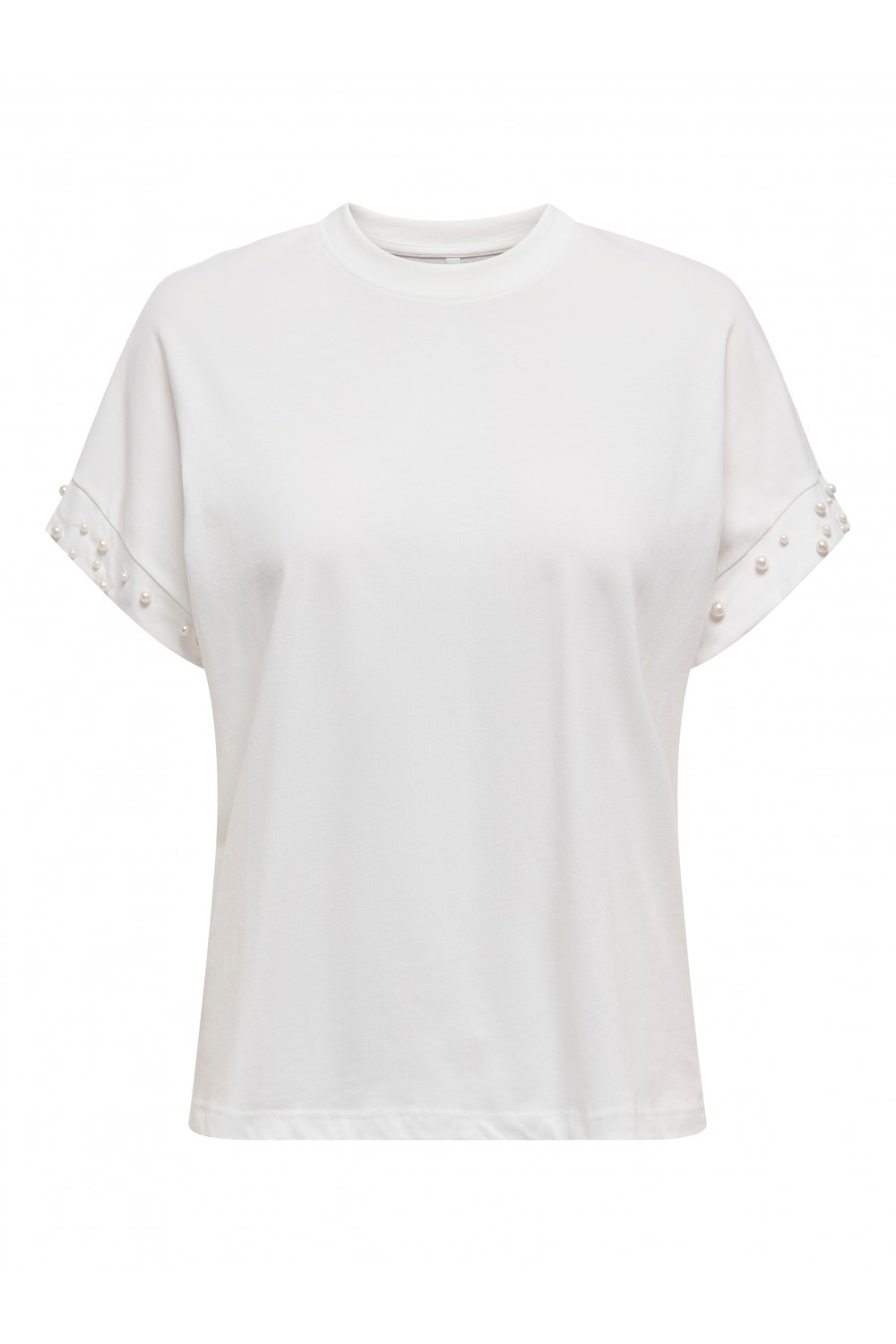ONLY OLIVIA LIFE S/S LOOSE O-NECK TOP JRS CLOUD DANCER 15346733