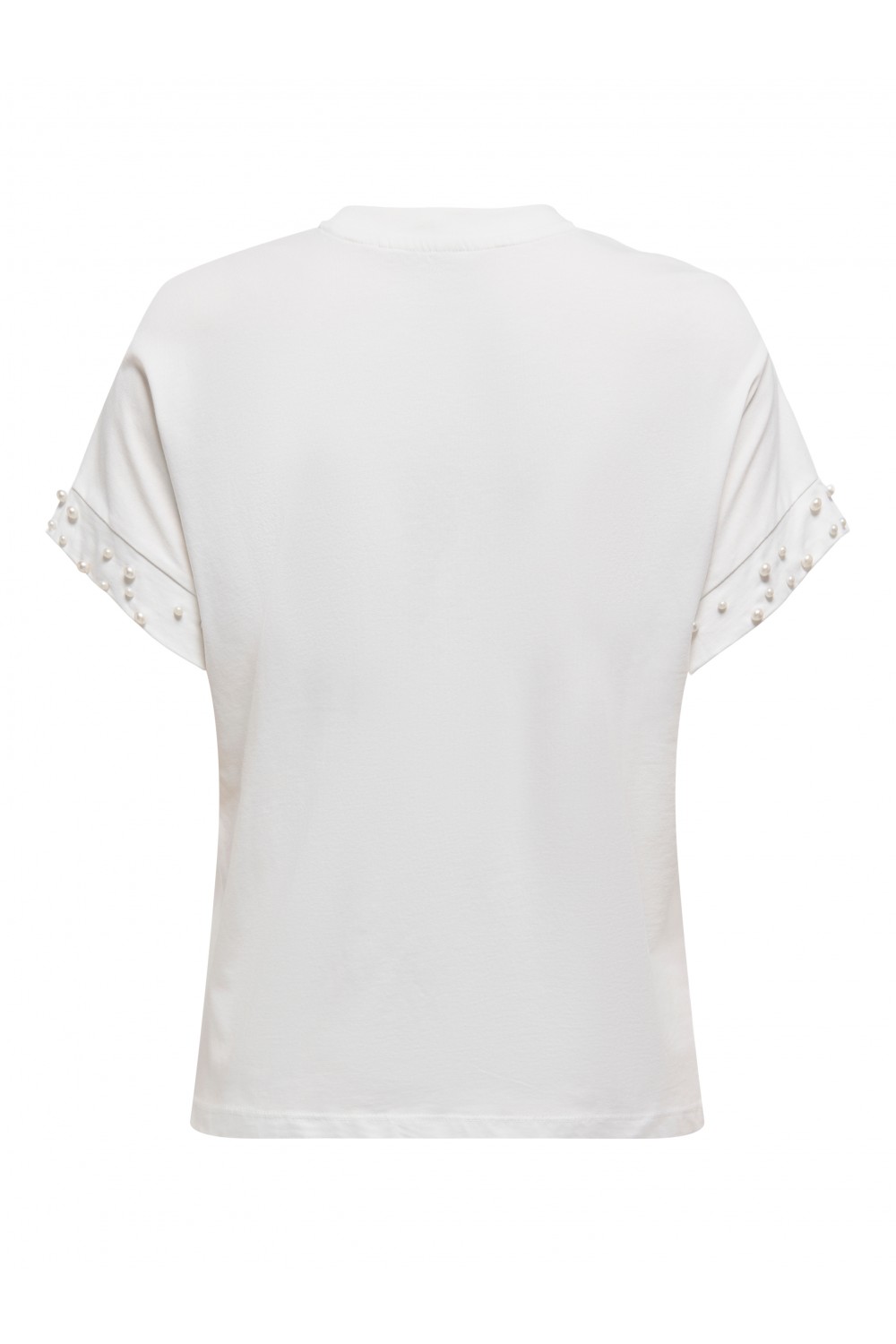 ONLY OLIVIA LIFE S/S LOOSE O-NECK TOP JRS CLOUD DANCER 15346733