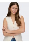 ONLY TILA LIFE S/L WAISTCOAT TLR BRIGHT WHITE 15367399