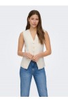 ONLY TILA LIFE S/L WAISTCOAT TLR BRIGHT WHITE 15367399