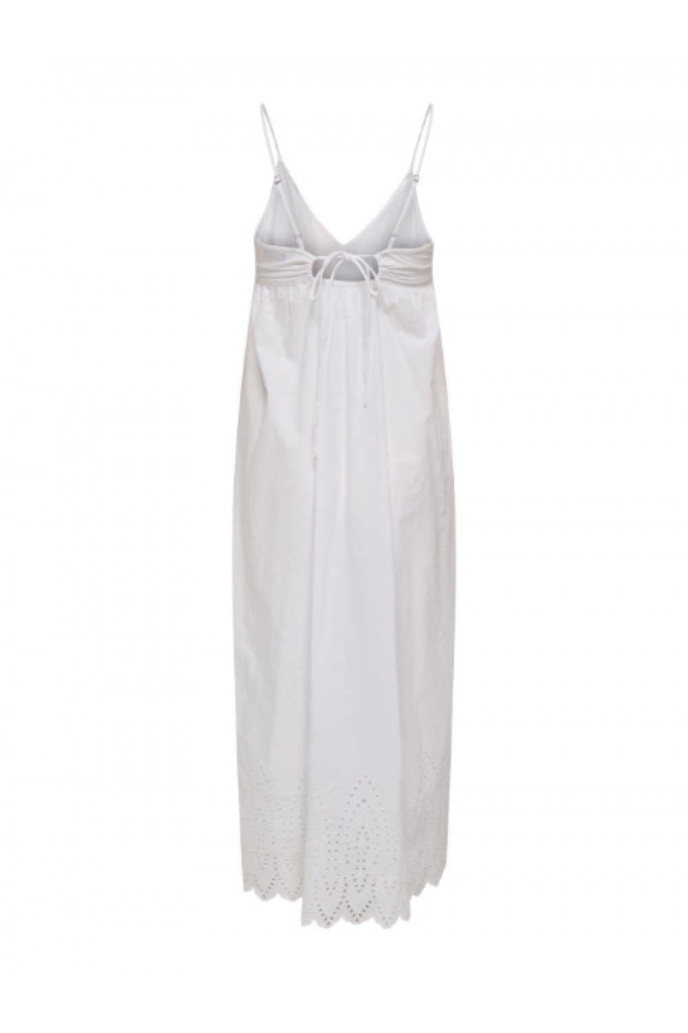 ONLY TULUM EMB LONG STRAP DRESS WVN BRIGHT WHITE 15369128