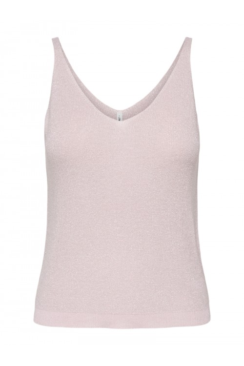 ONLY SHINA SL GLITTER TOP KNT PALE LILAC 15322379