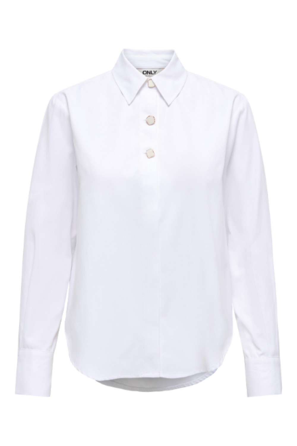 ONLY LYRA OREGON L/S SHIRT WVN CLOUD DANCER 15369914