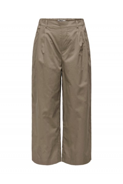 ONLY ZORA MW CULOTTE PANT PNT WALNUT 15370610