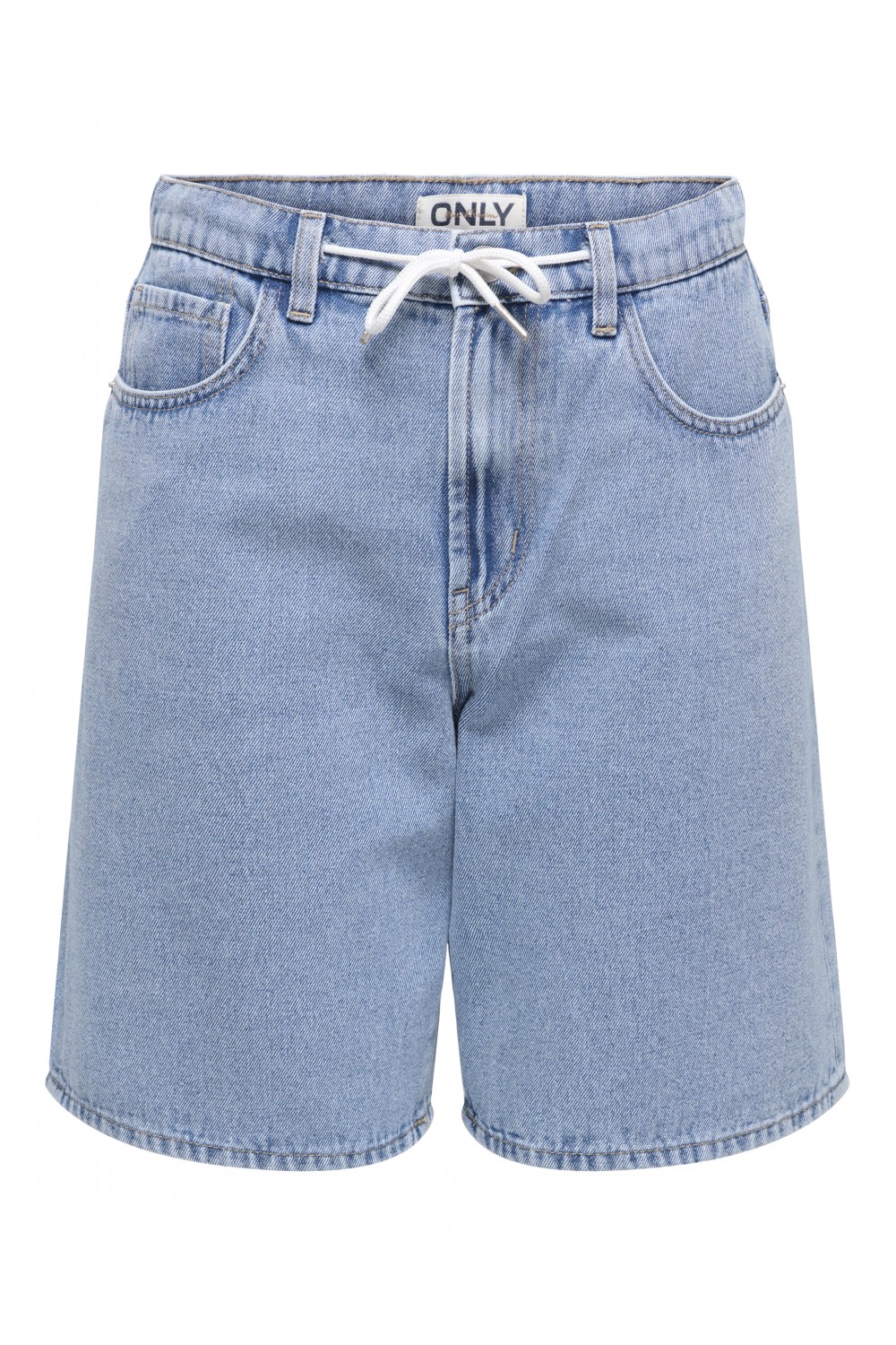 ONLY HOPE HW WIDE STRING SHORTS DNM PIM LIGHT BLUE DENIM 15371087