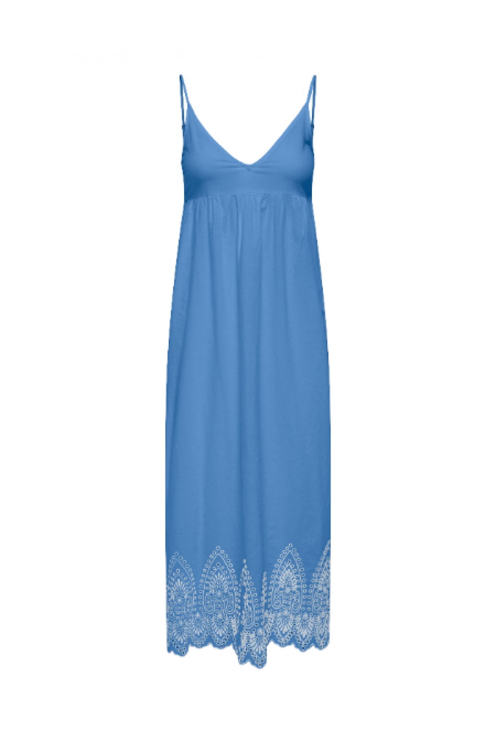 ONLY TULUM EMB LONG STRAP DRESS WVN BLUE BONNET 15369128