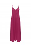ONLY MADELI OAKLYN STRAP LONG DRESS WVN SANGRIA 15371094
