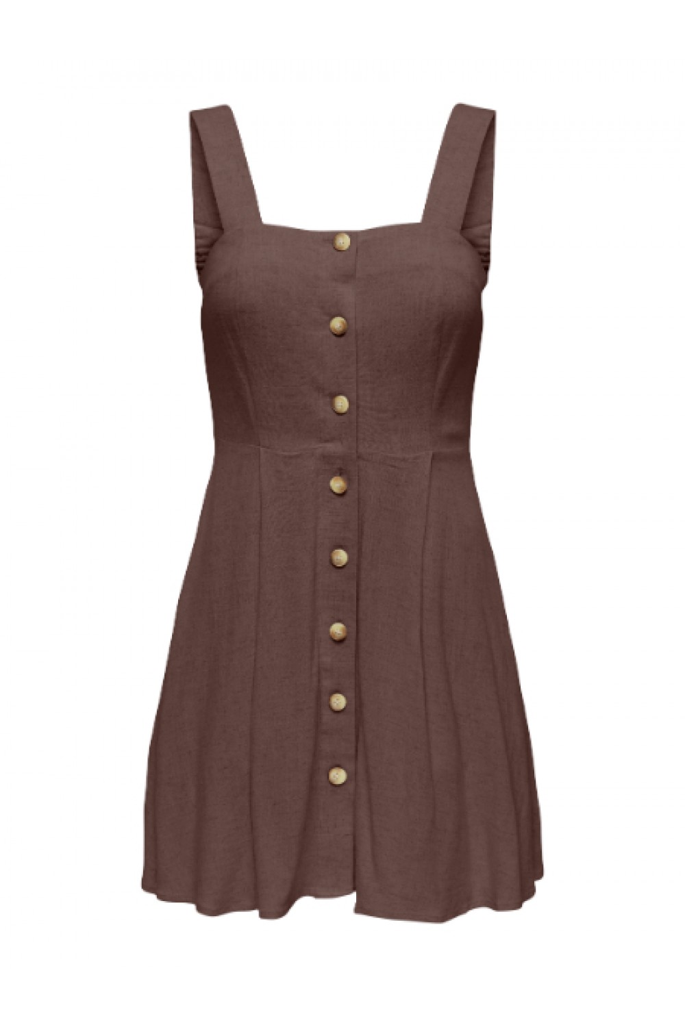 ONLY SIESTA LINEN BL SHORT STRAP DRESS PNT SHOPPING BAG 15370390