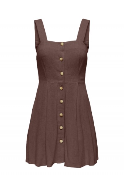 ONLY SIESTA LINEN BL SHORT STRAP DRESS PNT SHOPPING BAG 15370390