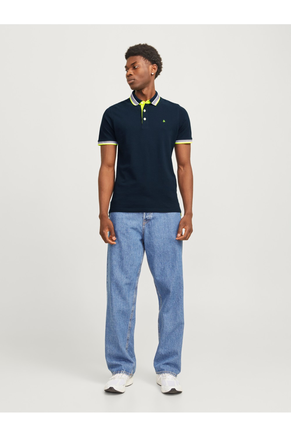 JACK & JONES PAULOS POLO SS NOOS DARK NAVY 12136668