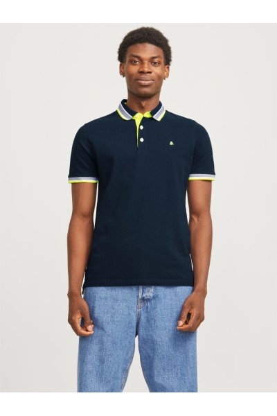 JACK & JONES PAULOS POLO SS NOOS DARK NAVY 12136668