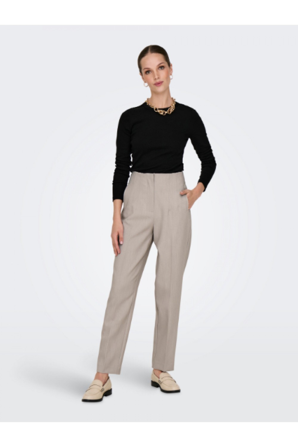 ONLY RAVEN LIFE SUIT BLAZER-PANT CC TLR STRING-BEIGE MELANGE 15338389