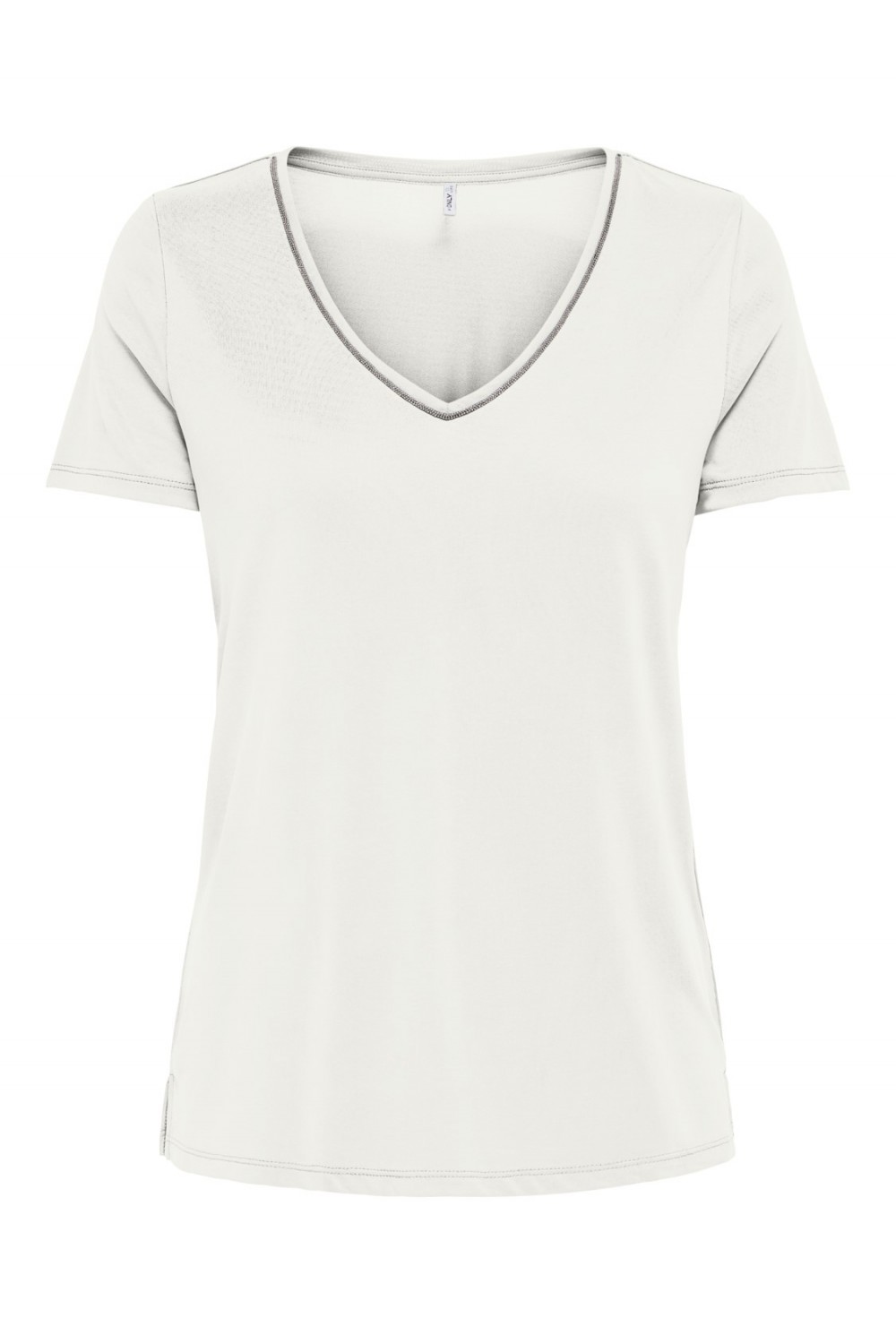 ONLY FREE LIFE V-NECK CHAIN TOP CLOUD DANCER 15218854
