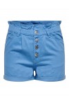ONLY CUBA PAPERBAG COLOR SHORTS ULTRAMARINE 15230253
