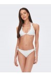 ONLY ANDREA RUFFLE TIE BIKINI SET CLOUD DANCER 15250846
