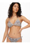 ONLY ANDREA RUFFLE TIE BIKINI SET MINK 15250846