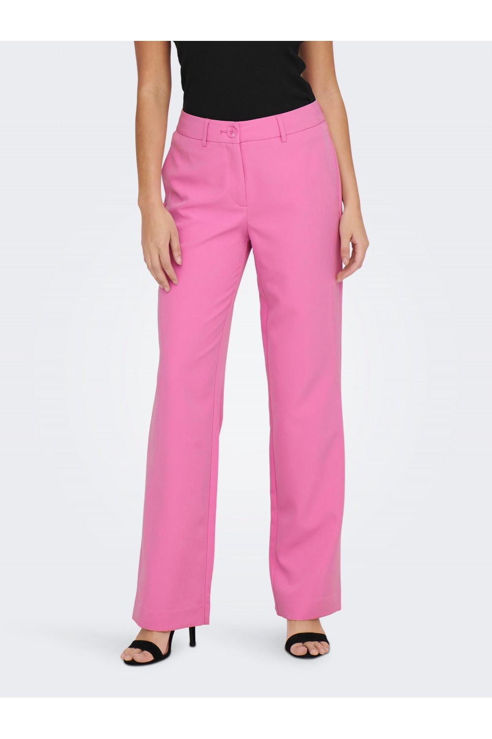 ONLY LANA-BERRY MID STRAIGHT PANT FUCHSIA PINK 15267759