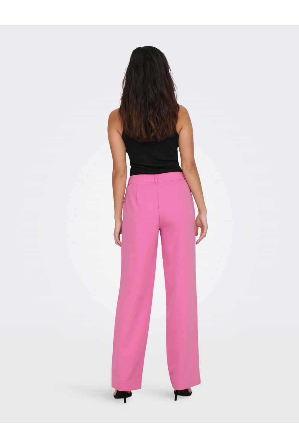 ONLY LANA-BERRY MID STRAIGHT PANT FUCHSIA PINK 15267759
