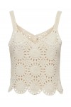 ONLY YVONNE S/L TOP JRS BIRCH 15289731
