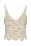 ONLY YVONNE S/L TOP JRS BIRCH 15289731