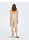 ONLY YVONNE S/L TOP JRS BIRCH 15289731