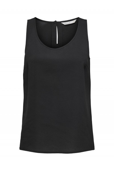 ONLY NOVA LIFE S/L TOP SOLID BLACK 15222168