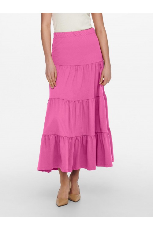 ONLY MAY MAXI SKIRT BOX JRS SHOCKING PINK 15226994