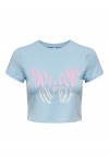 ONLY SONYA S/S DO IT TOP BOX JRS CLEAR SKY 15290558