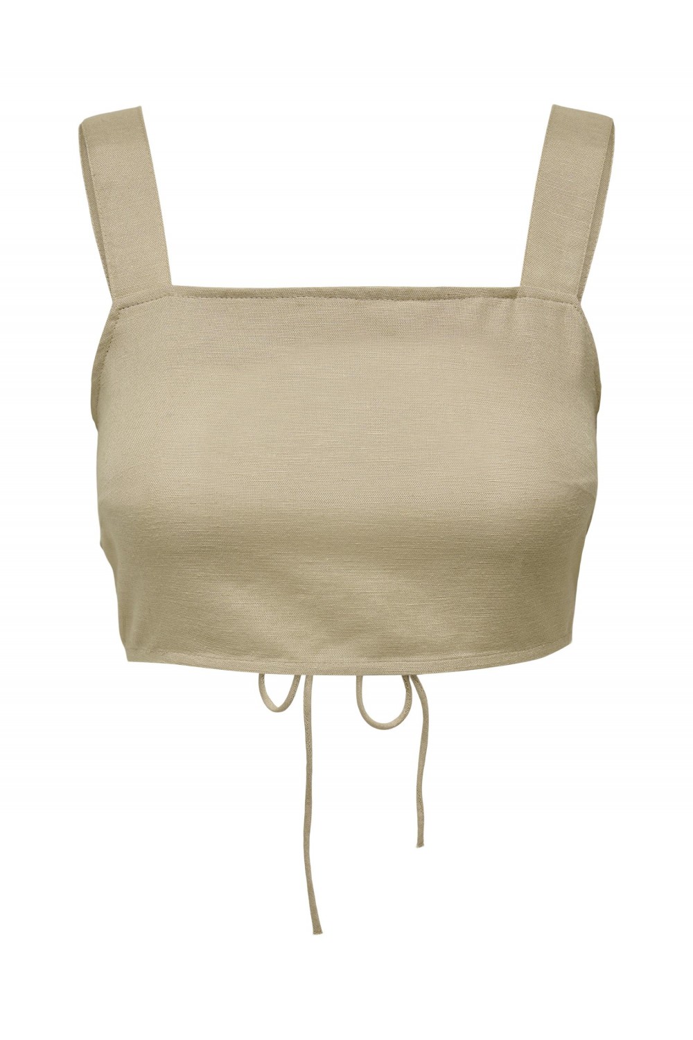 ONLY VIVA LIFE STRAP CROP TOP OXFORD TAN 15291269
