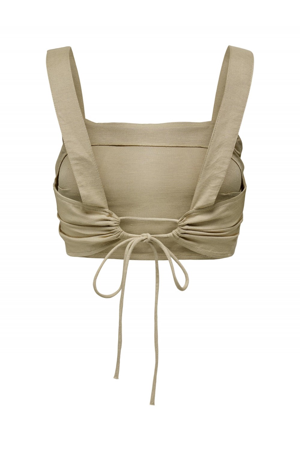 ONLY VIVA LIFE STRAP CROP TOP OXFORD TAN 15291269