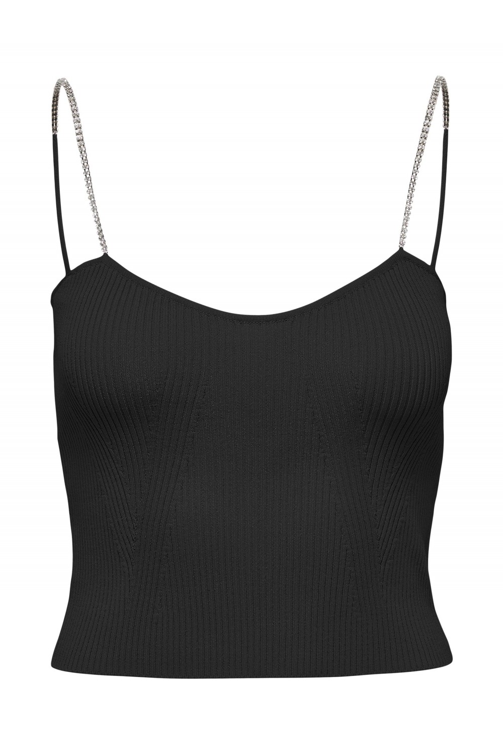 ONLY MOON SL BLING TOP KNT BLACK 15287275