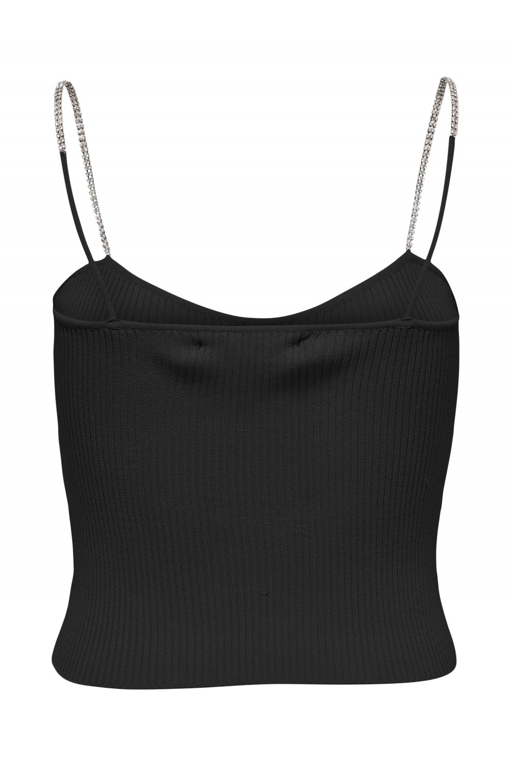 ONLY MOON SL BLING TOP KNT BLACK 15287275