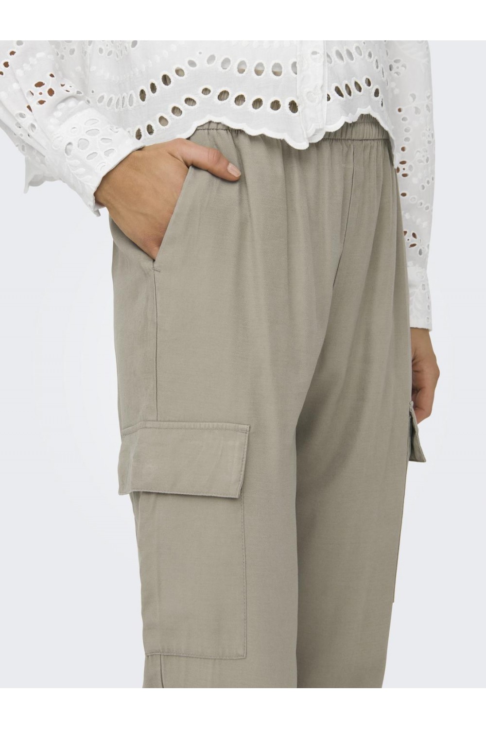 ONLY ARIS LIFE CARGO PANT PURE CASHMERE 15245364