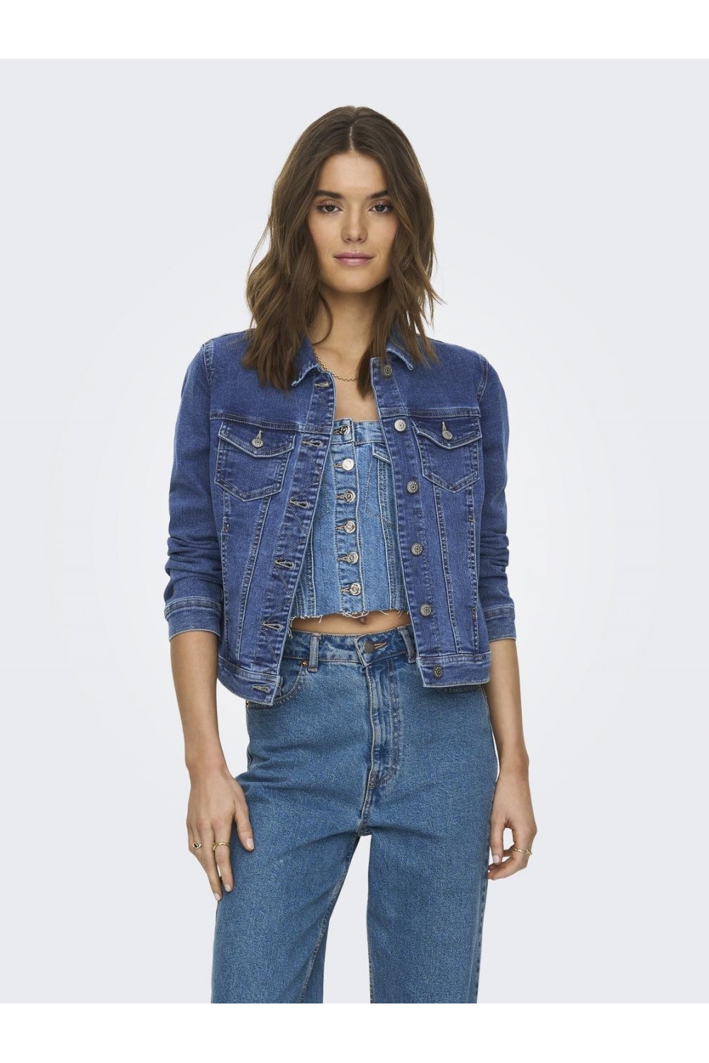 ONLY WONDER DENIM JACKET NOOS MEDIUM BLUE 15243147
