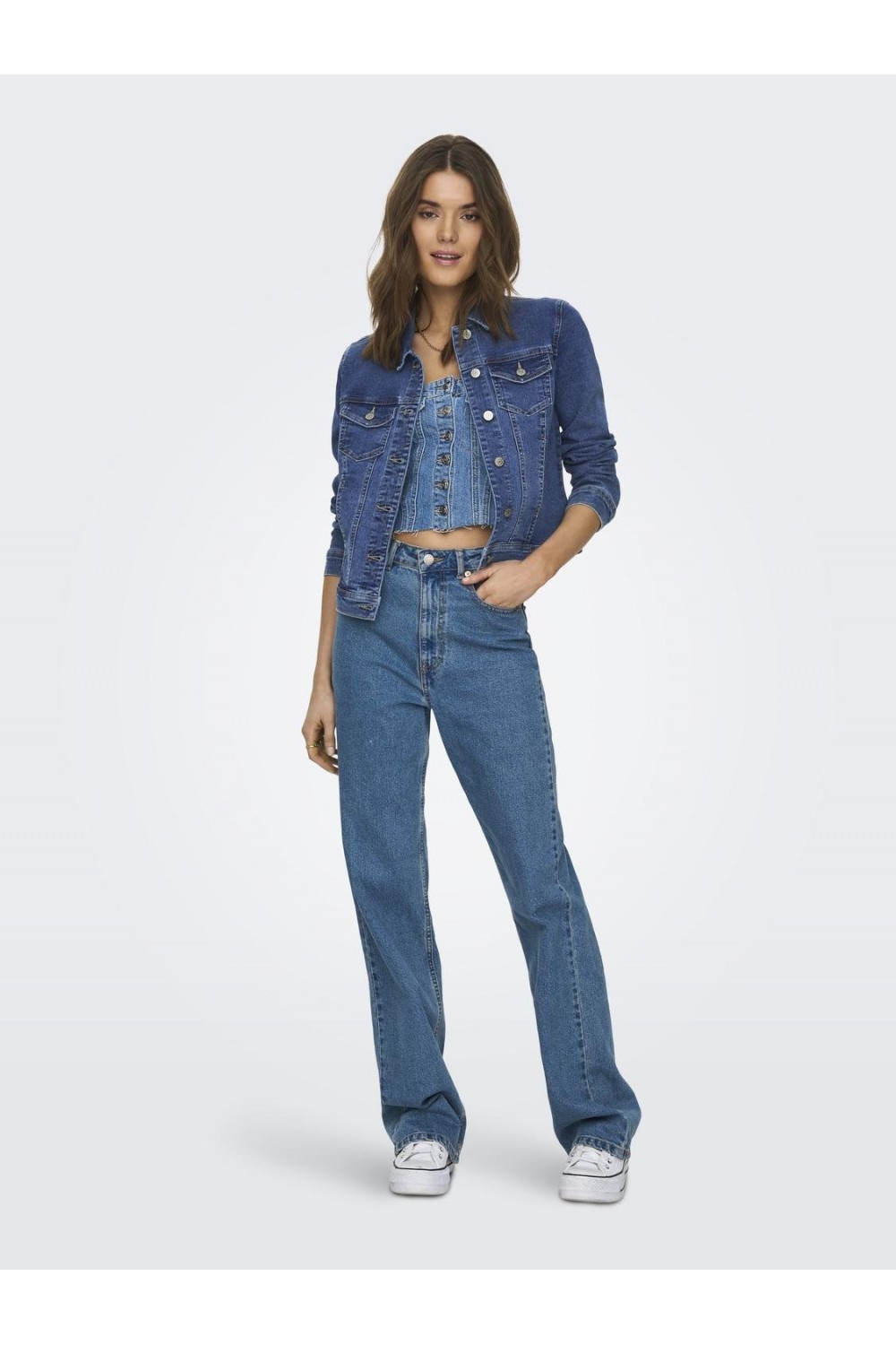 ONLY WONDER DENIM JACKET NOOS MEDIUM BLUE 15243147