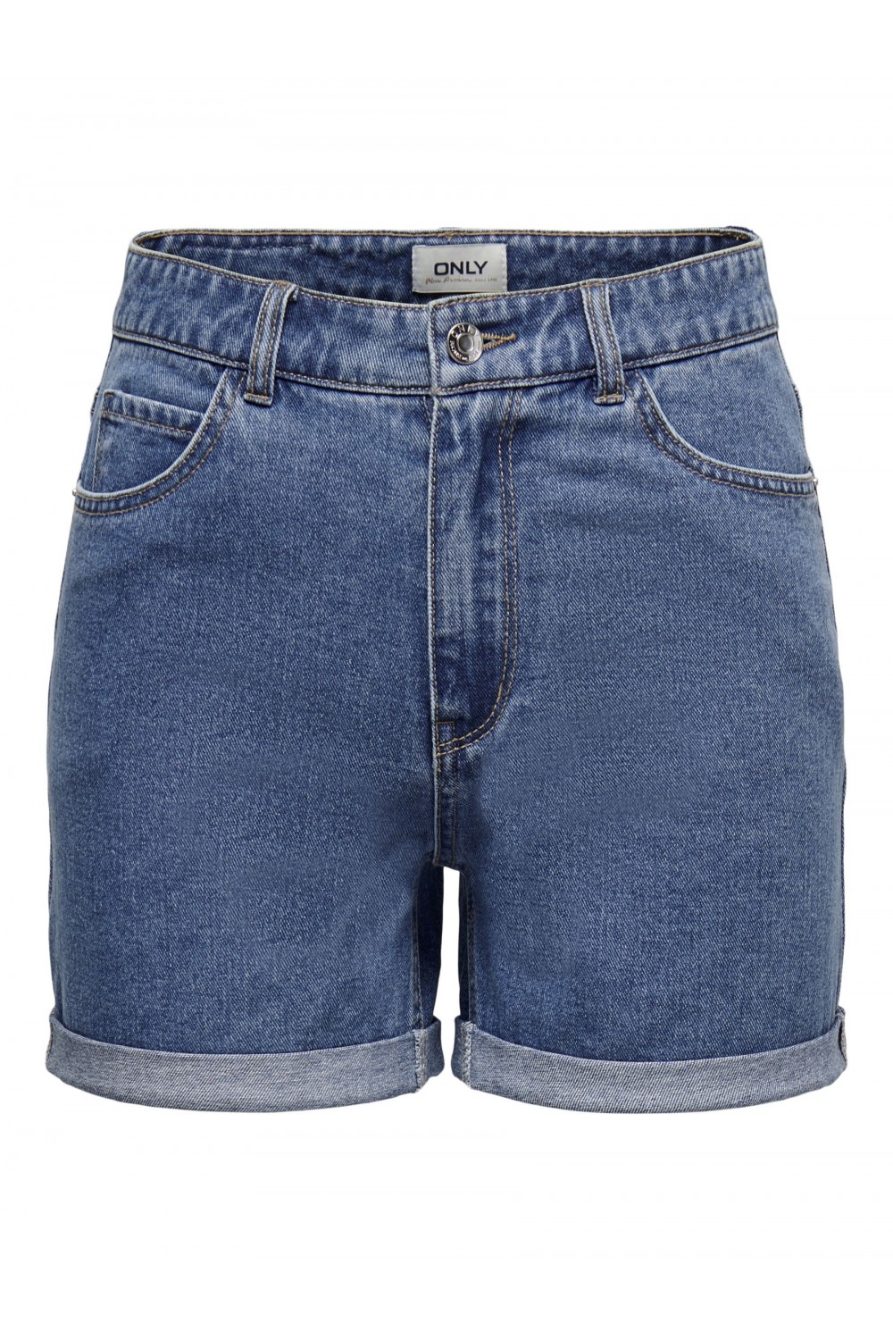 ONLY VEGA HW MOM DNM SHORTS NOOS MEDIUM BLUE 15230571