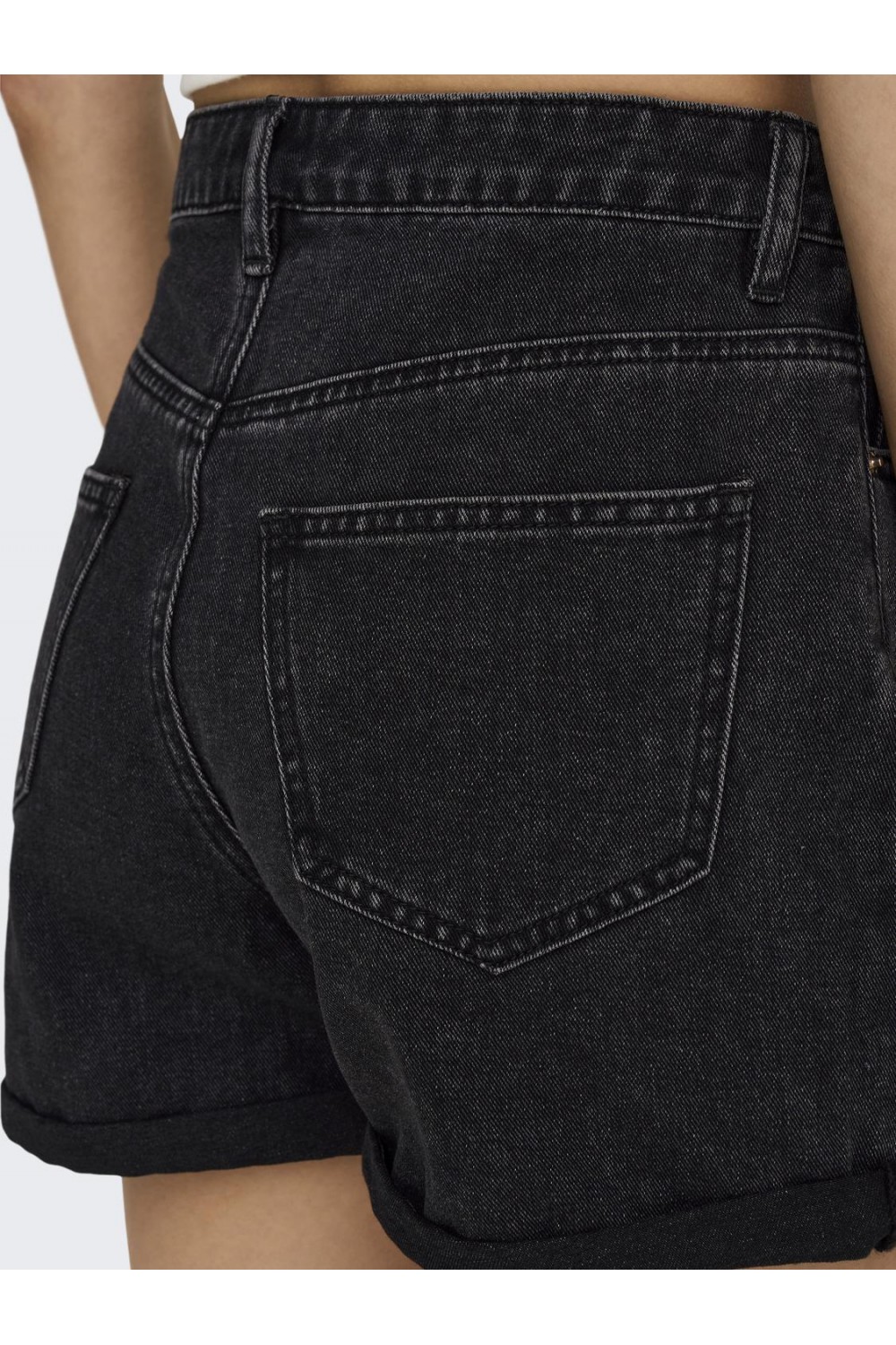 ONLY PHINE SHORTS BLACK DENIM 15196226