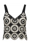 ONLY YVONNE S/L TOP JRS BLACK 15289731