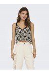 ONLY YVONNE S/L TOP JRS BLACK 15289731