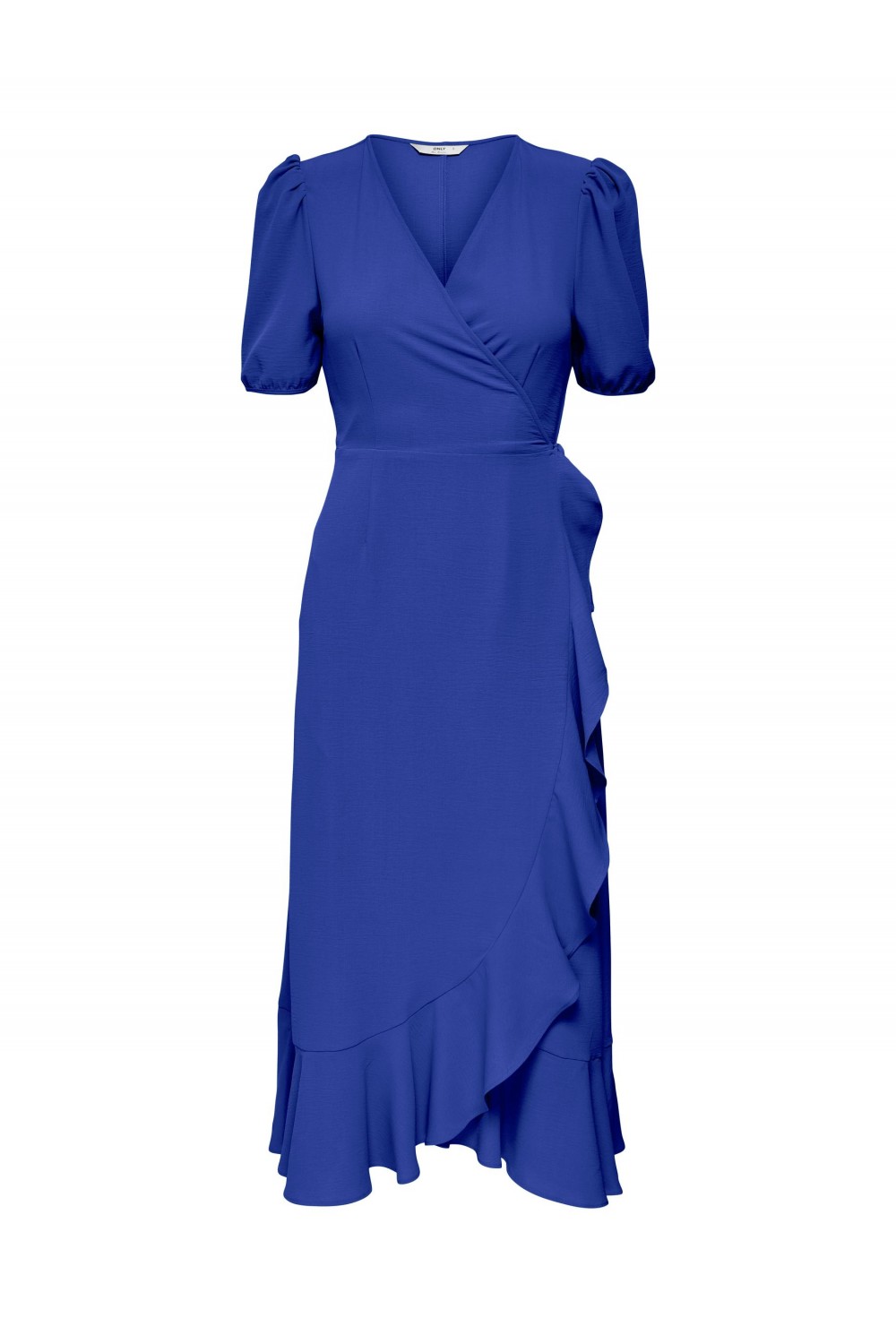 ONLY METTE WRAP MIDI DRESS SURF THE WEB 15259011