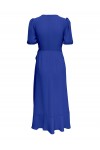 ONLY METTE WRAP MIDI DRESS SURF THE WEB 15259011