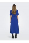 ONLY METTE WRAP MIDI DRESS SURF THE WEB 15259011