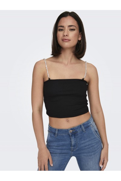 ONLY UNINA LIFE PEARL TOP BLACK 15289823