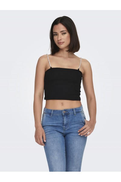 ONLY UNINA LIFE PEARL TOP BLACK 15289823