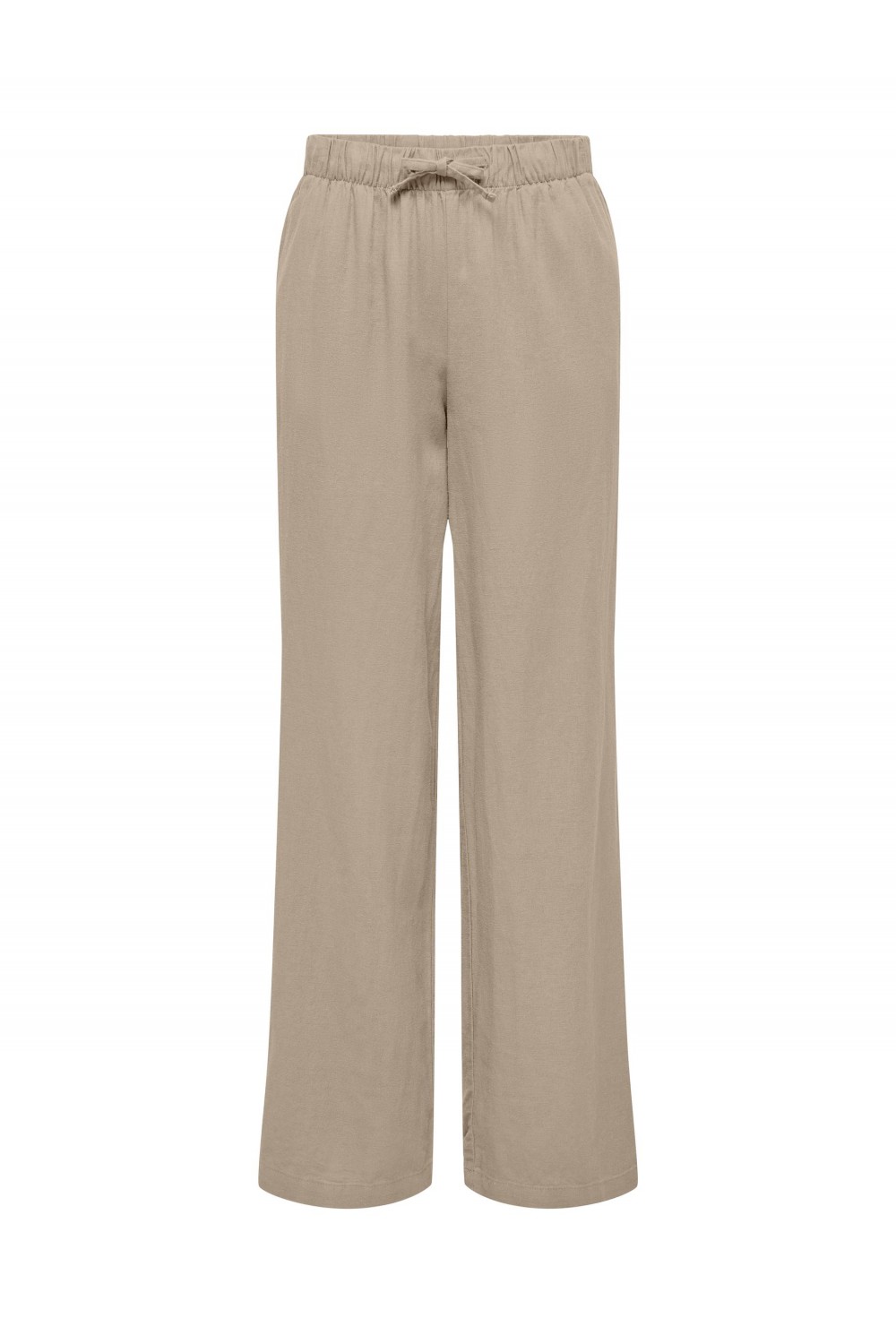 ONLY CARO LINEN PULL-UP PANT OXFORD TAN 15291807