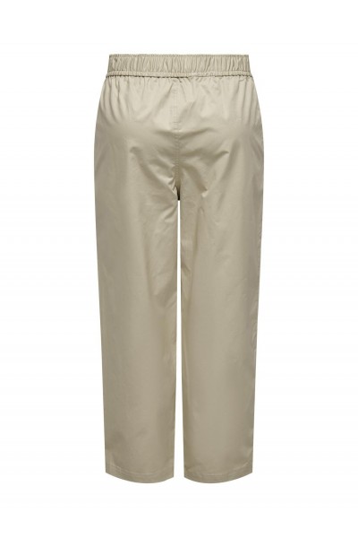 ONLY ZORA HOTCROP PULL-UP PANT WHITE PEPPER 15319385